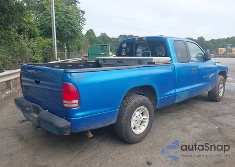 2000 Dodge Dakota Slt/Sport из США, поврежденный, VIN 1B7GL22X9YS592381